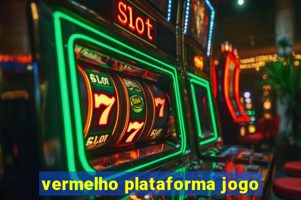 vermelho plataforma jogo